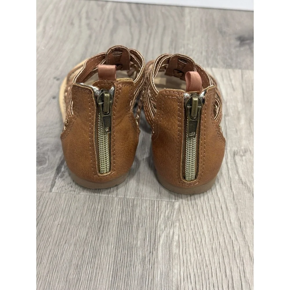 Carter toddler girl Eliana Braided Strap Sandals, size 8 - Picture 3 of 7